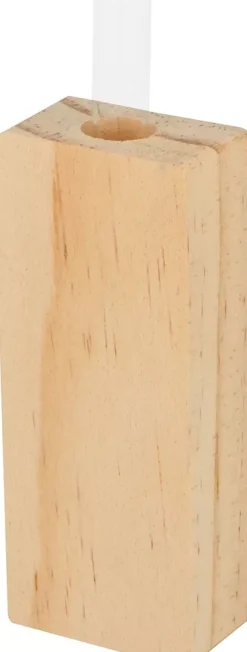 Hot Set de Jarrones de Madera Rectangular Maderas