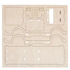 Clearance Set de madera 3D Casita Maderas|Organización