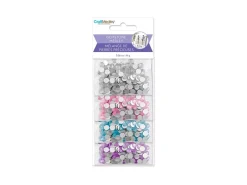 New Set de Piedras Preciosas Redondas Pastel Bisutería