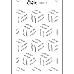 Set de plantillas de stencil Defined Petals A6 Plantillas