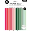 Hot Set de Scrapbooking Vellum Shades of Christmas 15x21cm Papeles