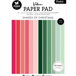 Hot Set de Scrapbooking Vellum Shades of Christmas 15x21cm Papeles