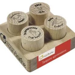 Online Set de sellos de madera Apreciación 2 Niños Niños Y Regalos