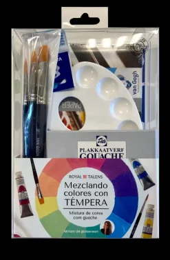 Outlet Set de témpera Mezclando los colores Pinturas Acrílicas