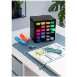 Outlet Set Escritorio 24 Subrayadores Textliner 46 Rotuladores
