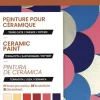 Set Exploration Ceramic 12 Pinturas para Cerámica y Vidrio 20ml Pinturas De Vidrio Y Cerámica