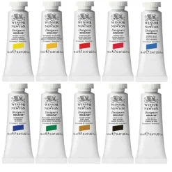 Sale Set Iniciación 10 Tubos Gouache Designers Winsor & Newton 14ml Pinturas Acrílicas