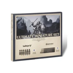 Sale Set modelismo Ultimate Miniature y Escoda Pinceles Y Brochas
