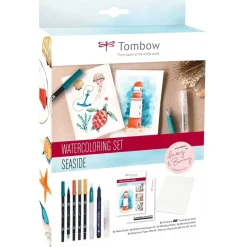 New Set rotuladores Watercoloring Seaside Rotuladores