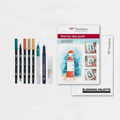 New Set rotuladores Watercoloring Seaside Rotuladores
