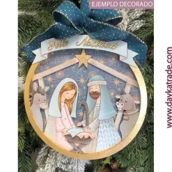 Hot Silueta de DM Portal de Belén Dayka Navidad
