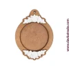 Best Silueta de madera Bola de Navidad con Resina Dayka Navidad