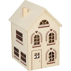 Best Silueta de Madera Casa Home for Christmas Navidad