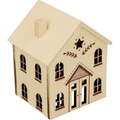 Sale Silueta de Madera Casa Home for Christmas Navidad