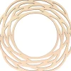 Clearance Silueta de Madera Corona Entrelazada Maderas