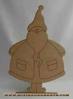 Silueta en DM - NVD018 Papa Noel Navidad
