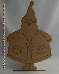 Silueta en DM - NVD018 Papa Noel Navidad