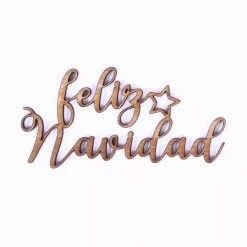 Hot Silueta en DM Feliz Navidad con estrella Navidad