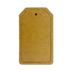 New Silueta MDF Crafty Shapes Etiqueta rectangular All You Need For Christmas  Navidad