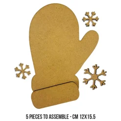 Online Silueta MDF Crafty Shapes Guante All You Need For Christmas  Navidad