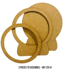 Discount Silueta MDF Crafty Shapes Bola de nieve All You Need For Christmas  Navidad