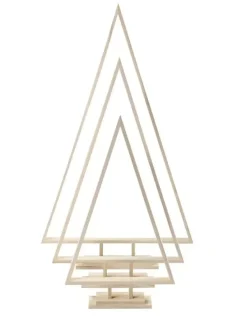 Clearance Siluetas de Madera Árboles de Navidad Navidad