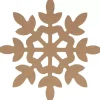Discount Siluetas en DM Copo de Nieve Navidad