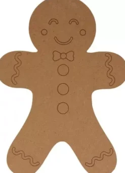 Discount Siluetas en DM Muñeco de Jengibre Navidad