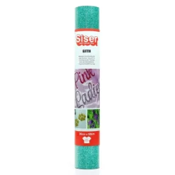 Best Vinilo Termotransferible Glitter Jade 30x50cm Silhouette
