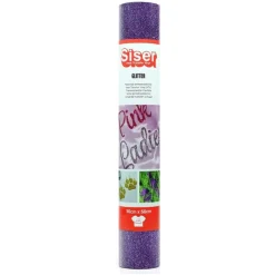 New Vinilo Termotransferible Glitter Purple 30x50cm Silhouette