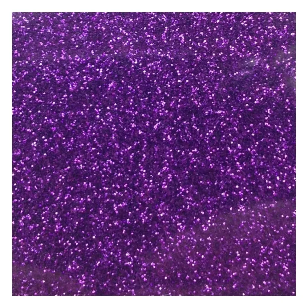 New Vinilo Termotransferible Glitter Purple 30x50cm Silhouette