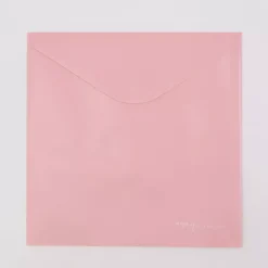 Online Sobre para Papeles Rosa con Velcro 30x30cm Organización