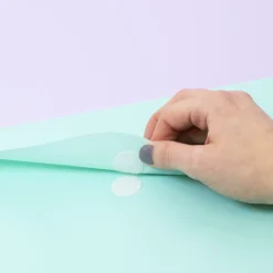 Hot Sobre para papeles Turquesa con Velcro 30x30cm Organización