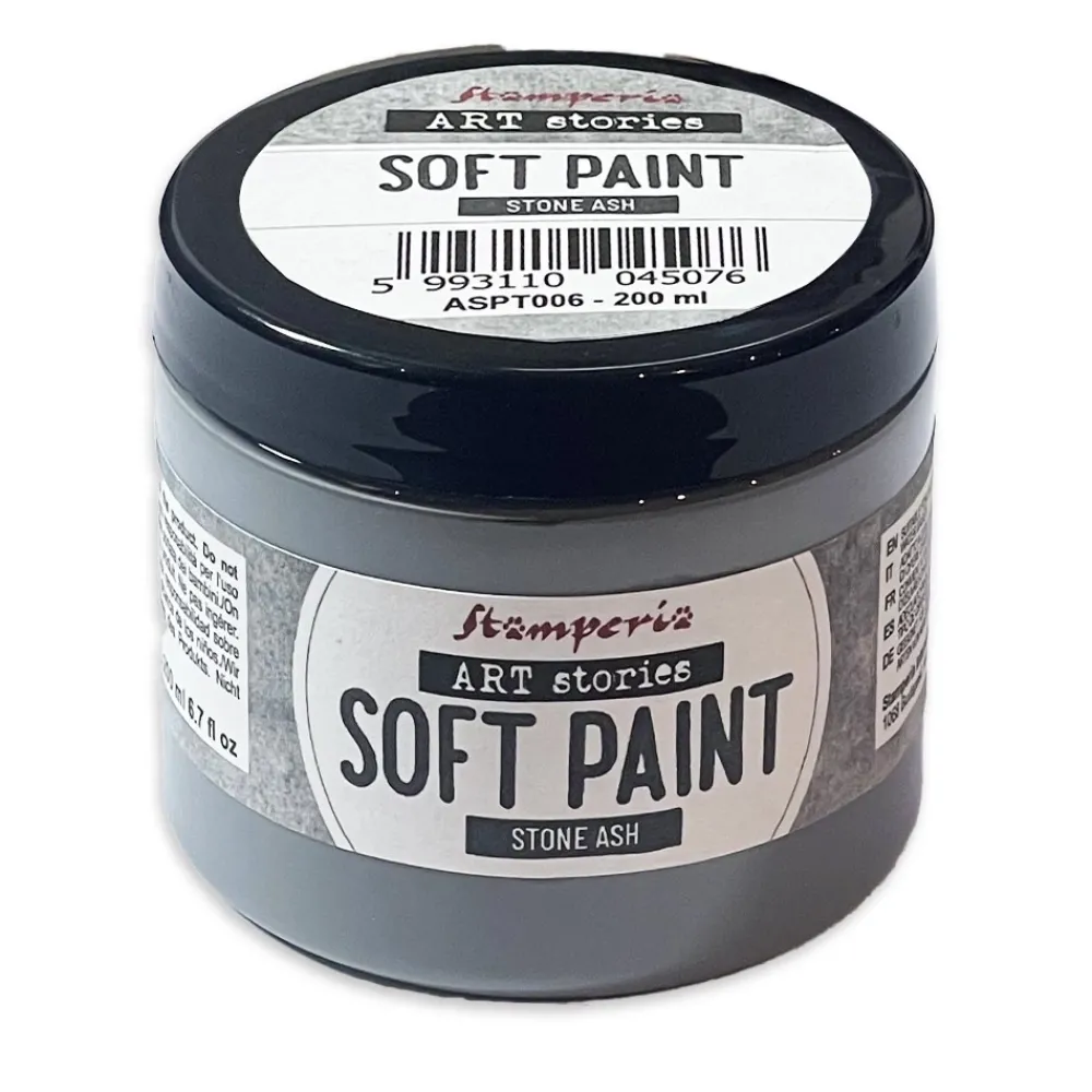 Outlet Soft Paint Stone Ash Art Stories 200ml Pinturas Chalk Paint