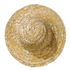 Online Sombrero de paja 11 cm de diámetro Goma Eva Fofuchas