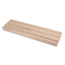 Soporte de madera con ranuras Maderas
