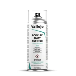Spray aerosol barniz acrílico 531 mate Hobby Paint 400ml Barnices