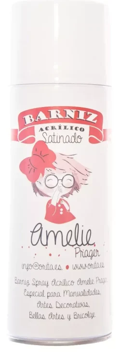 Outlet Spray Aerosol Barniz acrílico Satinado Amelie Prager Barnices