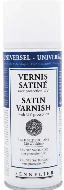 Clearance Spray Aerosol Barniz Satinado Con Protección UV 400ml Barnices