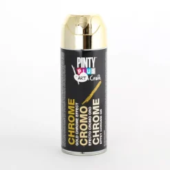 New Spray Aerosol Pintura en en efecto cromo Oro Pintyplus 400ml Pinturas Acrílicas