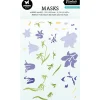 Outlet Stencil Blue Bell Flowers Essentials 15x21cm Plantillas