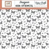 Stencil Butterflies And Stems Family Echo Park Plantillas
