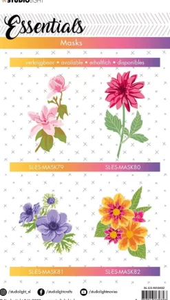 Best Stencil Dahlia Essentials 15x21cm Plantillas