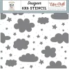 Outlet Stencil Little Dreamer Dream Big Little Boy Echo Park 15x15cm Plantillas