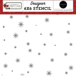 Stencil Looks Like Christmas A Wonderful Christmas Plantillas