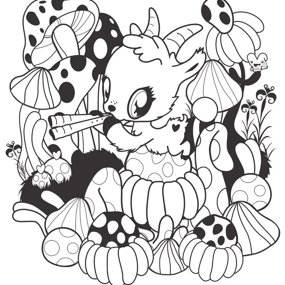 Clearance Super Cute! Coloring Book Colorear