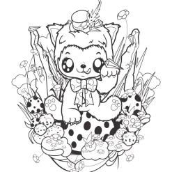 Clearance Super Cute! Coloring Book Colorear
