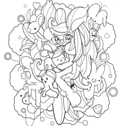 Clearance Super Cute! Coloring Book Colorear