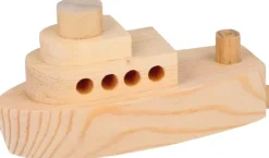 SUPER OFERTA **40%** Barco de madera Maderas