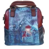 Outlet SUPER OFERTA **25%** Bolso mochila con compartimentos Amelie París Vintage Organización